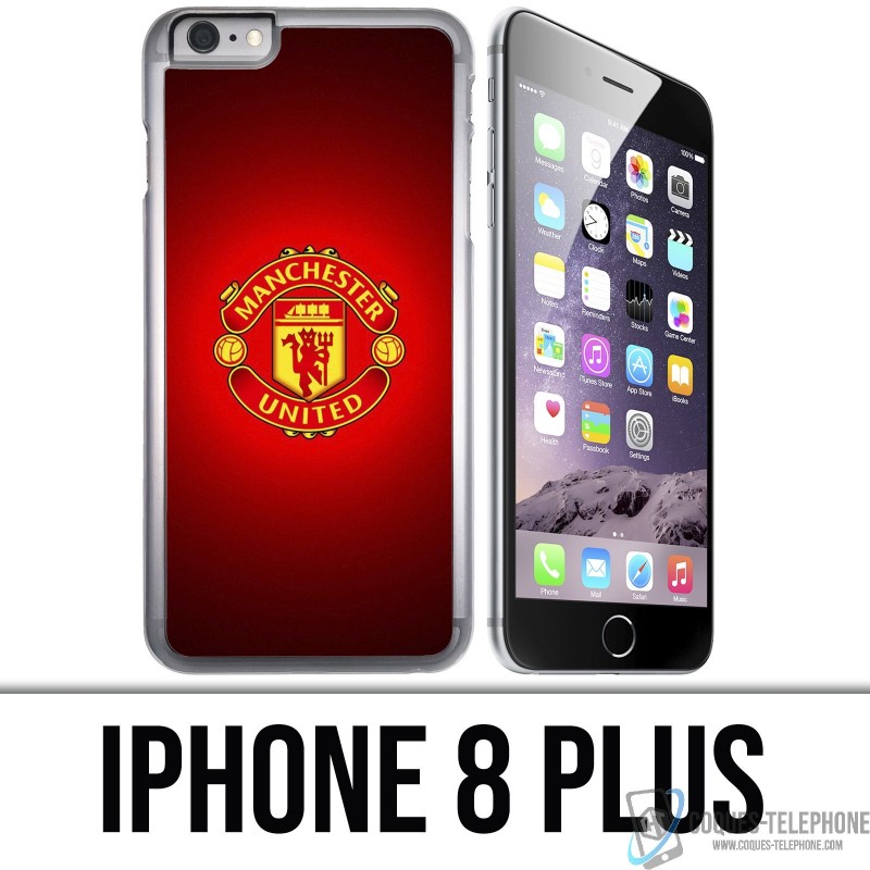 Coque iPhone 8 PLUS - Manchester United Football