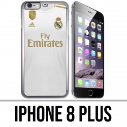 Coque iPhone 8 PLUS - Real madrid maillot 2020