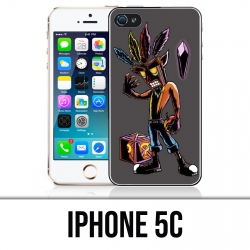 Coque iPhone 5C - Crash Bandicoot Masque