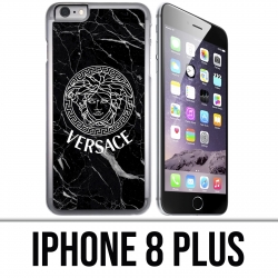 Custodia iPhone 8 PLUS - Versace marmo nero