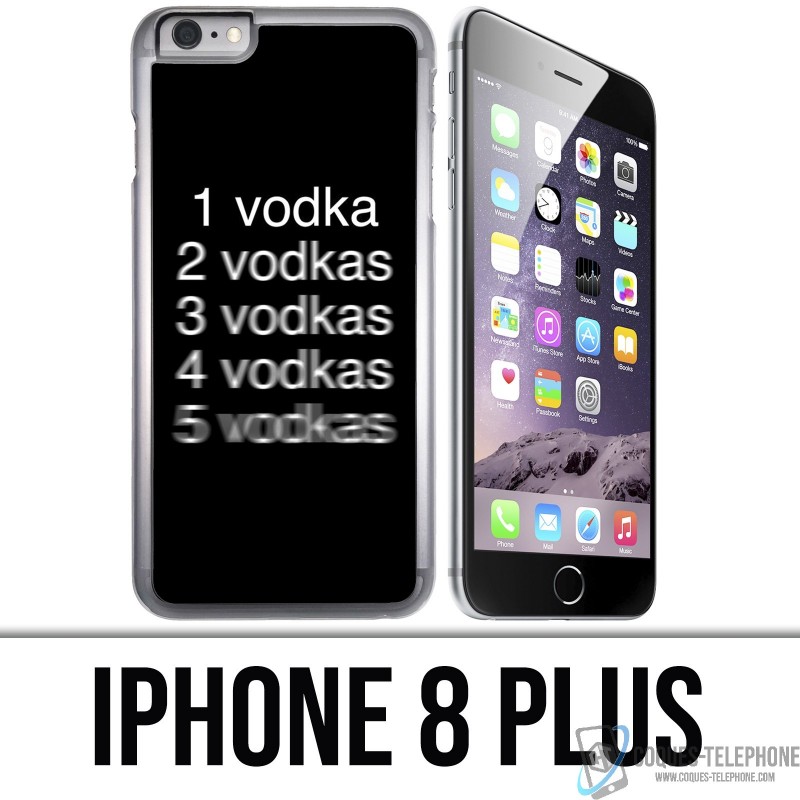 Custodia iPhone 8 PLUS - Effetto Vodka