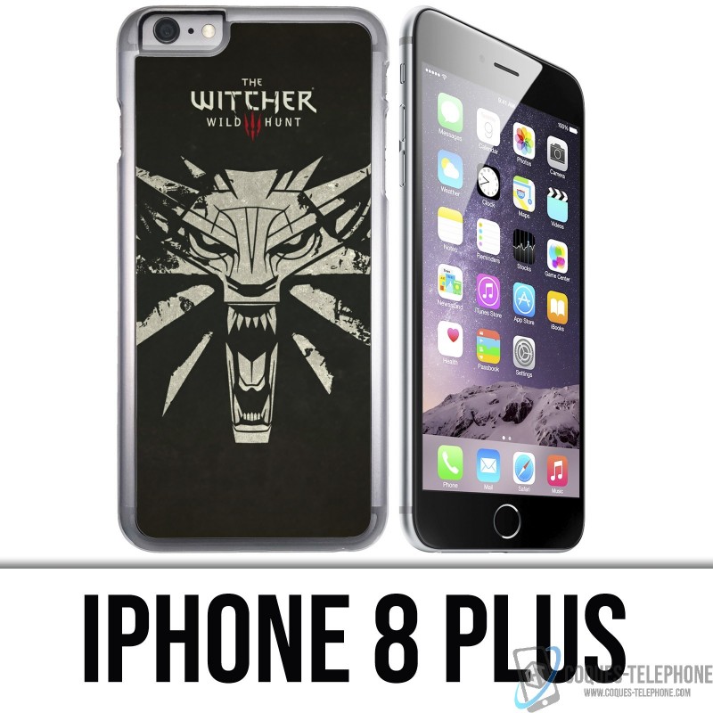 Coque iPhone 8 PLUS - Witcher logo