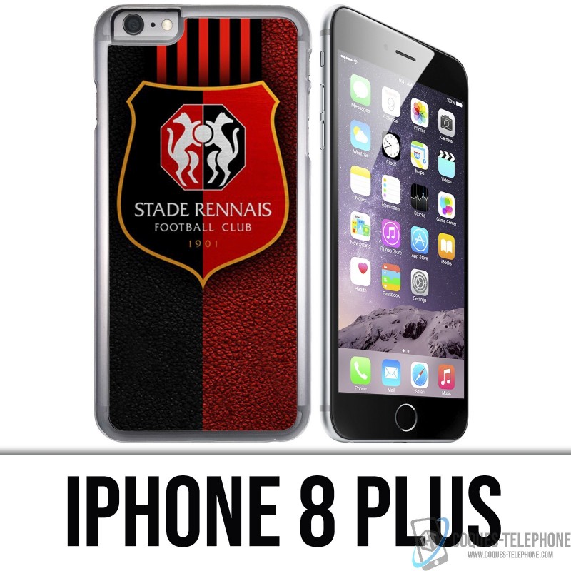 Coque iPhone 8 PLUS - Stade Rennais Football