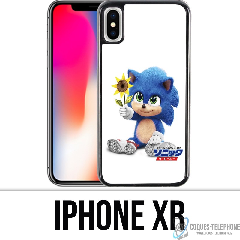 iPhone XR case - Baby Sonic film