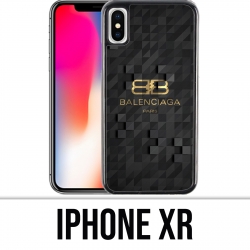 Coque iPhone XR - Balenciaga logo