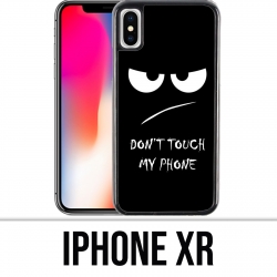 iPhone XR Case - Don't Touch my Phone Angry