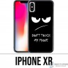 Funda iPhone XR - No toques mi teléfono enojado