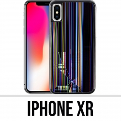 iPhone XR Case - Kaputter Bildschirm