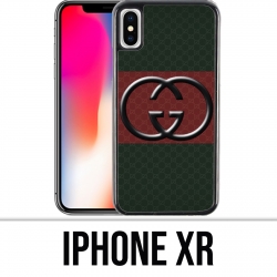 Custodia per iPhone XR - Logo Gucci