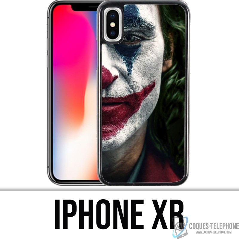 Funda XR del iPhone - Película de la cara del Guasón