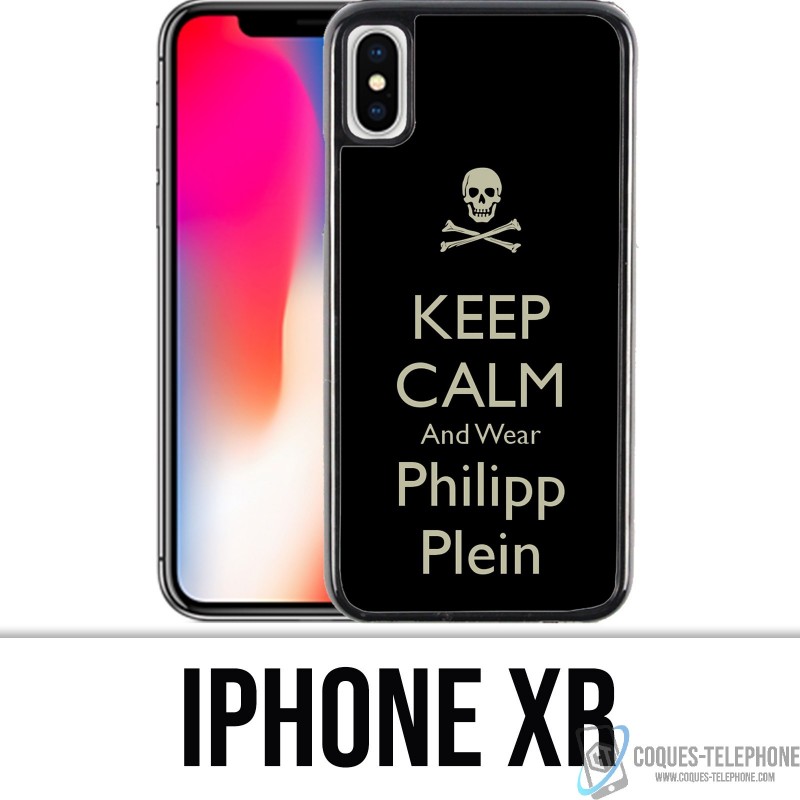 Case iPhone XR - Ruhe bewahren Philipp Plein