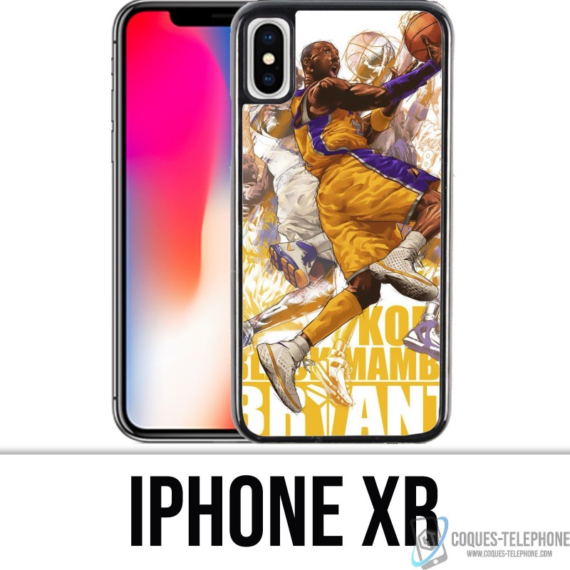 iPhone XR Case - Kobe Bryant Cartoon NBA