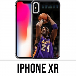 Coque iPhone XR - Kobe Bryant tir panier Basketball NBA