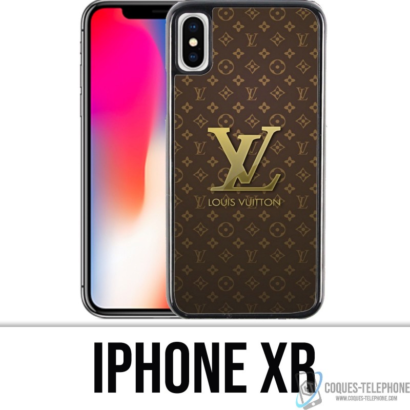 Coque iPhone XR - Louis Vuitton logo