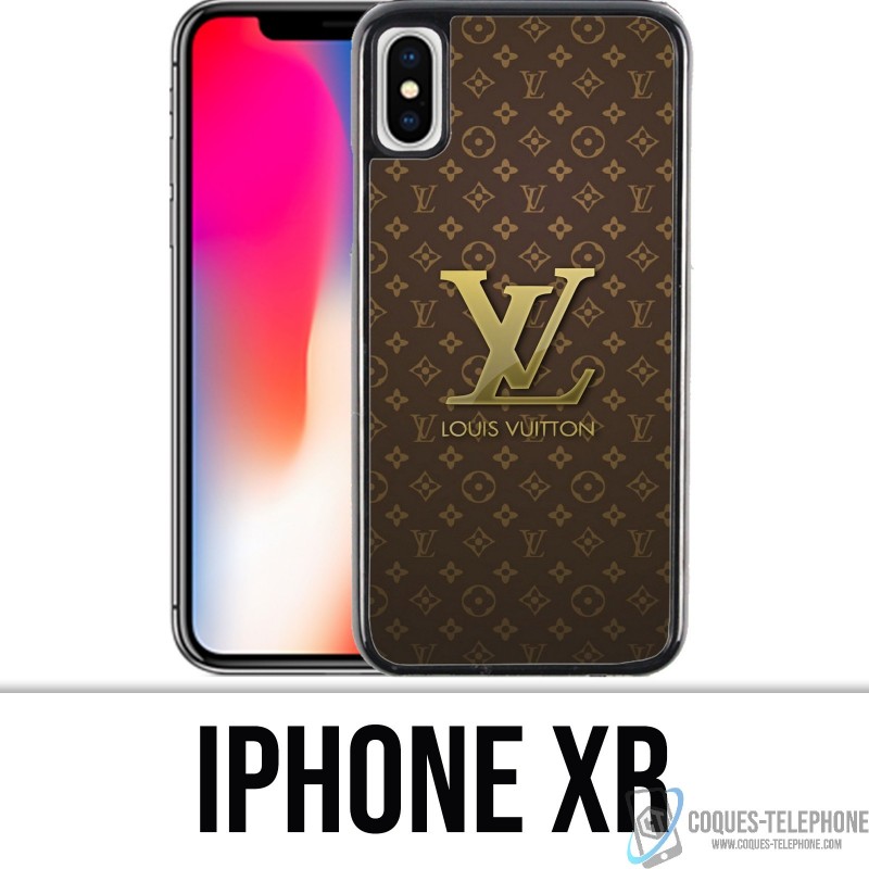 nedsænket blast fejl Case for iPhone XR : Louis Vuitton logo
