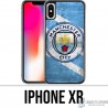 Coque iPhone XR - Manchester Football Grunge