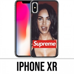 Coque iPhone XR - Megan Fox Supreme