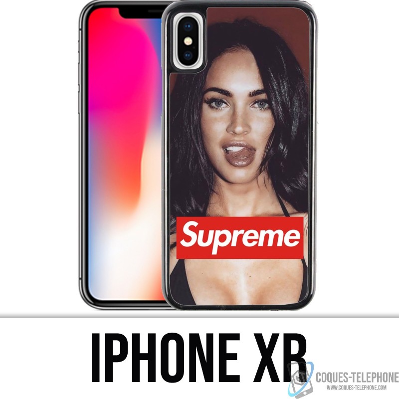Coque iPhone XR - Megan Fox Supreme