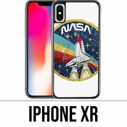 Funda de iPhone XR - Placa de cohete de la NASA