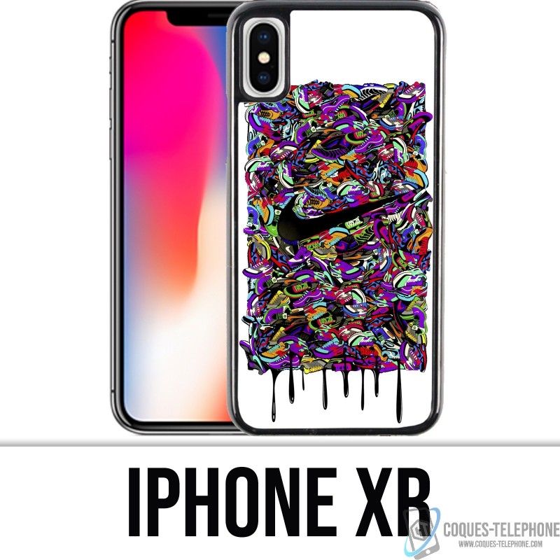 Funda iPhone XR - Arte de las zapatillas Nike