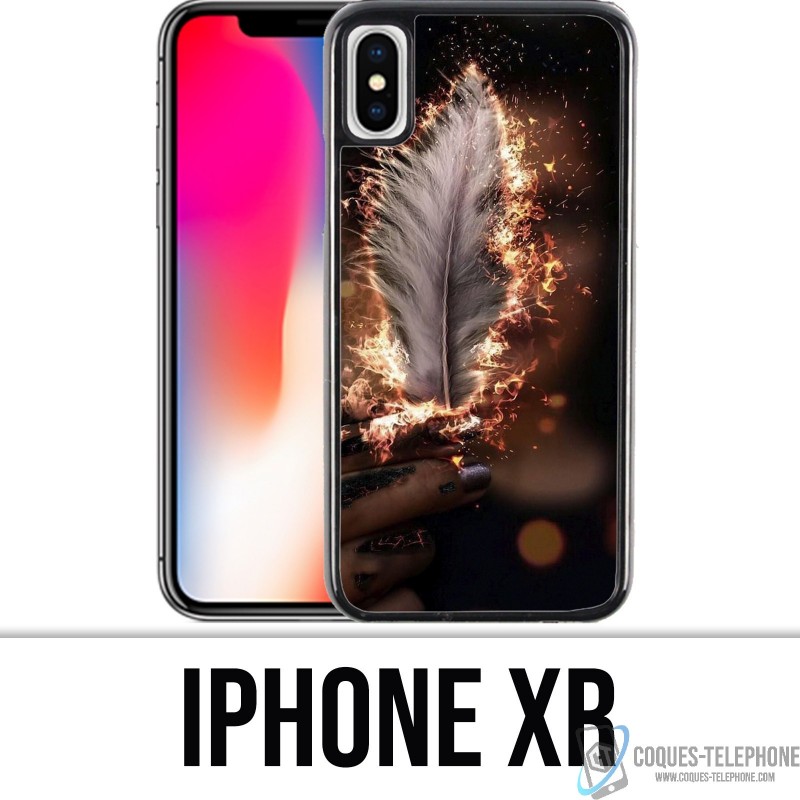 iPhone XR Custodia - Penna Fuoco
