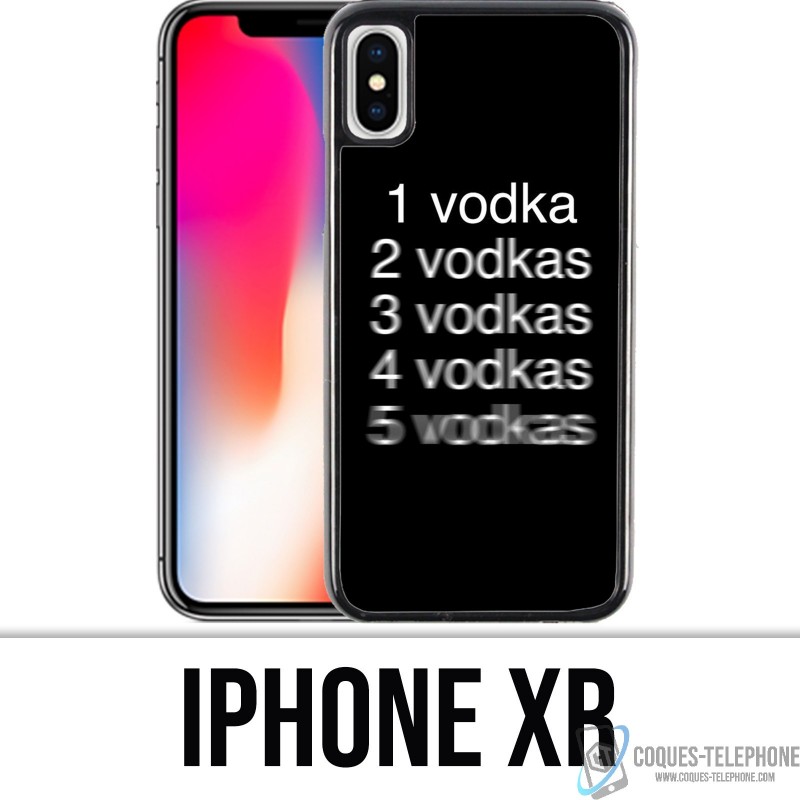 Coque iPhone XR - Vodka Effect