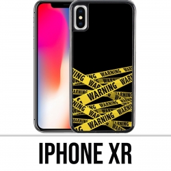 Funda de iPhone XR - Advertencia