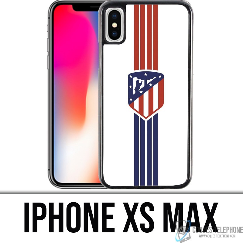 Coque iPhone XS MAX - Athletico Madrid Football