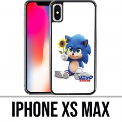 Coque iPhone XS MAX - Baby Sonic film