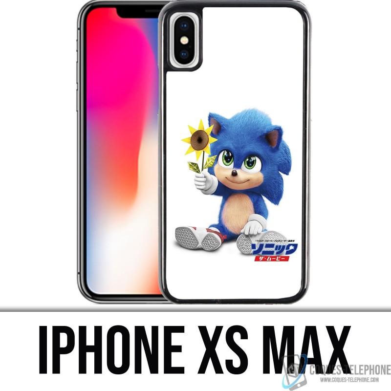 iPhone case XS MAX - Baby Sonic film