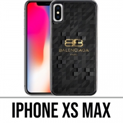 Custodia per iPhone XS MAX - Logo Balenciaga