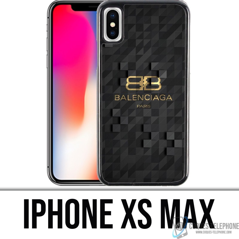 Coque iPhone XS MAX - Balenciaga logo