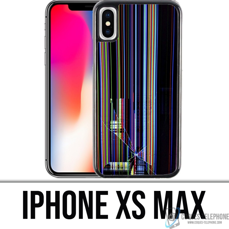Coque iPhone XS MAX - Écran cassé