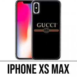 Coque iPhone XS MAX - Gucci logo belt