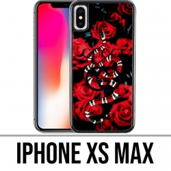 iPhone XS MAX Tasche - Gucci Schlange rosa