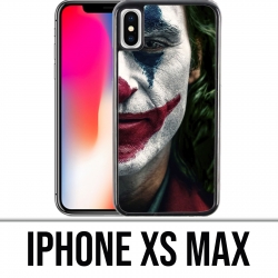 Funda iPhone XS MAX - Película de la cara del Guasón