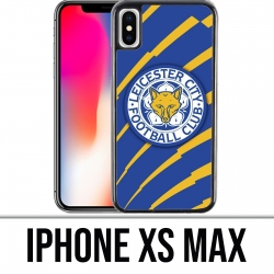 Coque iPhone XS MAX - Leicester city Football