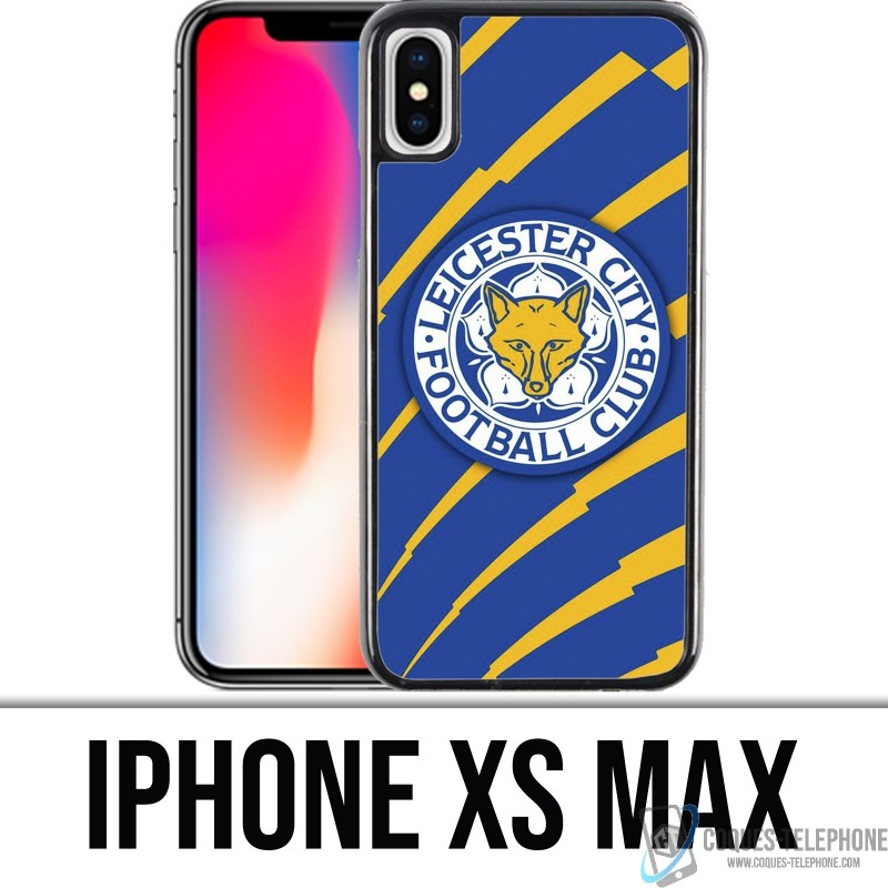 Coque iPhone XS MAX - Leicester city Football