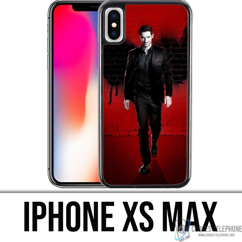 Funda iPhone XS MAX - Alas de pared de Lucifer