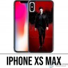 Coque iPhone XS MAX - Lucifer ailes mur
