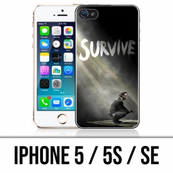 IPhone 5 / 5S / SE case - Walking Dead Survive