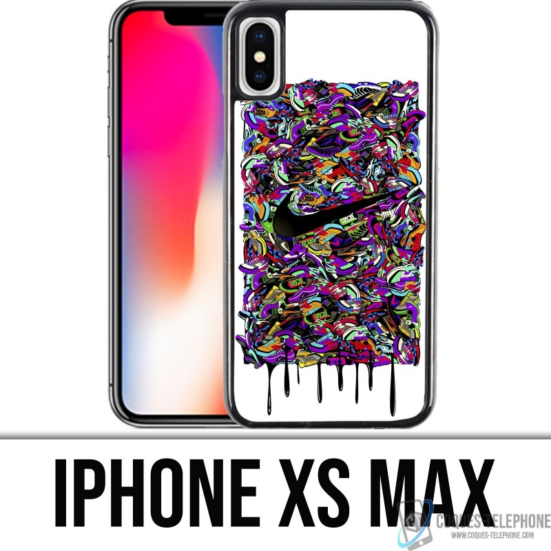 iPhone XS MAX Tasche - Nike Sneakers Art