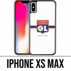 Funda iPhone XS MAX - Cinta de pelo con el logo de OL Olympique Lyonnais