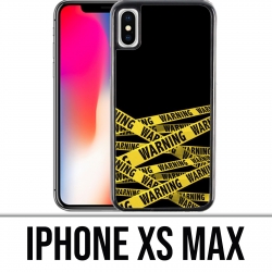 Funda iPhone XS MAX - Advertencia