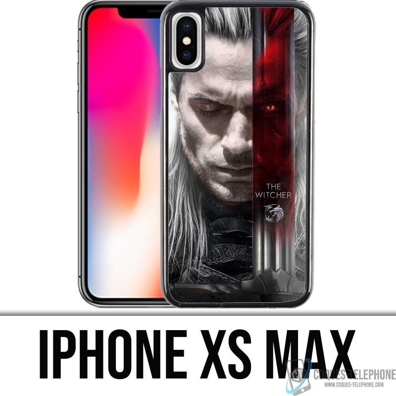 Coque iPhone XS MAX - Witcher lame épée