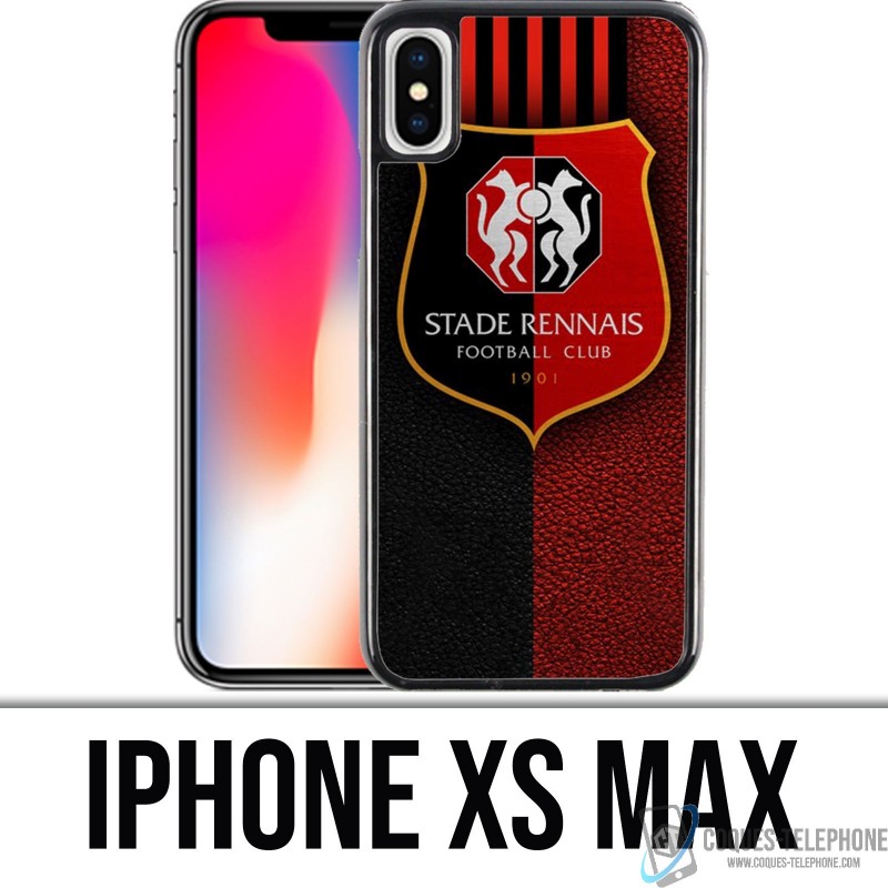 Custodia per iPhone XS MAX - Stade Rennais Football