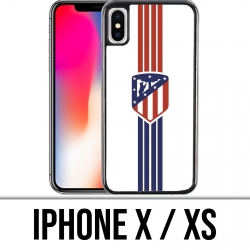 iPhone X / XS Case - Athletico Madrid Fußball