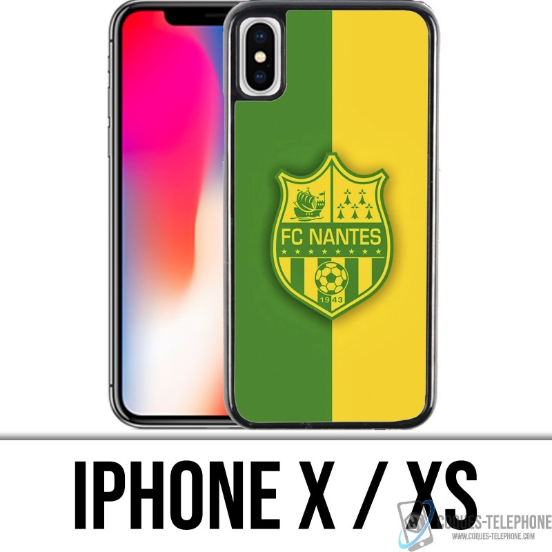 Coque iPhone X / XS - FC Nantes Football