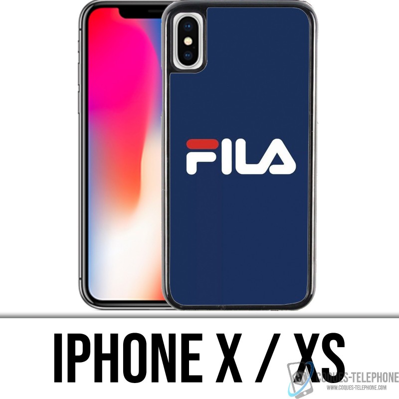 Funda iPhone X / XS - Logotipo de Fila