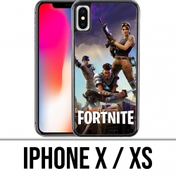 Funda iPhone X / XS - Cartel de Fortnite